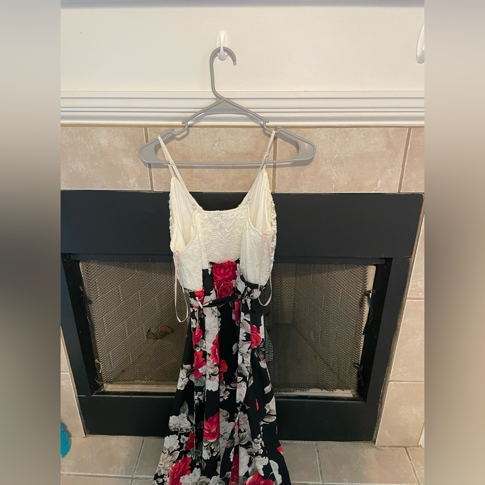 Floral Rue21 Spaghetti Strap Jumpsuit - Picture 2 of 4
